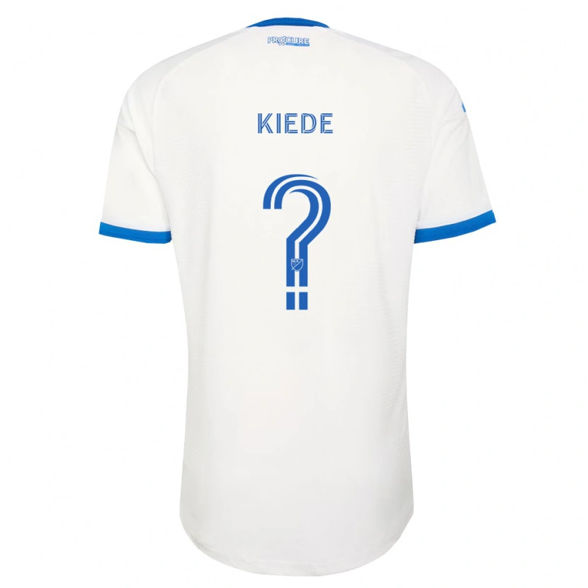 Danxen Mujer Camiseta Prince Kiede #0 Azul Cielo Blanco 2ª Equipación 2026/27 La Camisa