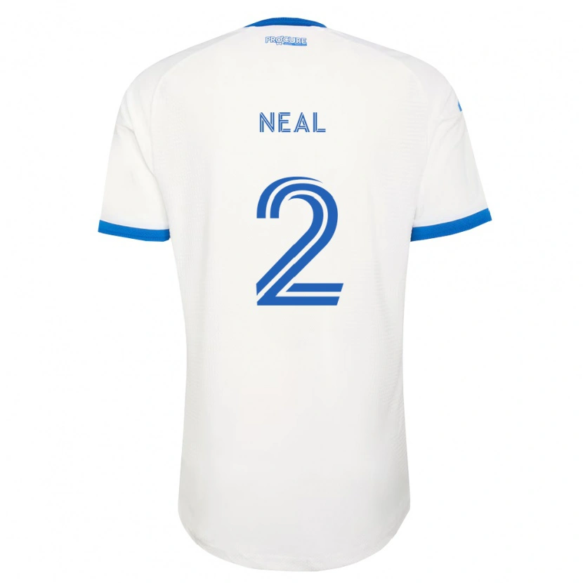 Danxen Mujer Camiseta Jalen Neal #2 Azul Cielo Blanco 2ª Equipación 2026/27 La Camisa