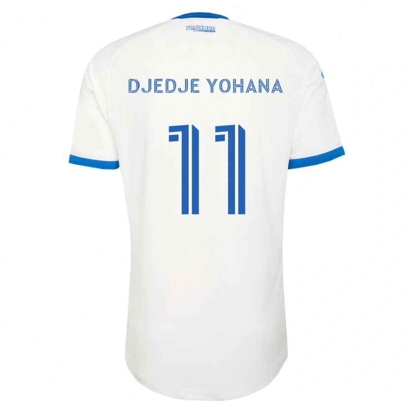 Danxen Mujer Camiseta Kabie Djedje Yohana #11 Azul Cielo Blanco 2ª Equipación 2026/27 La Camisa