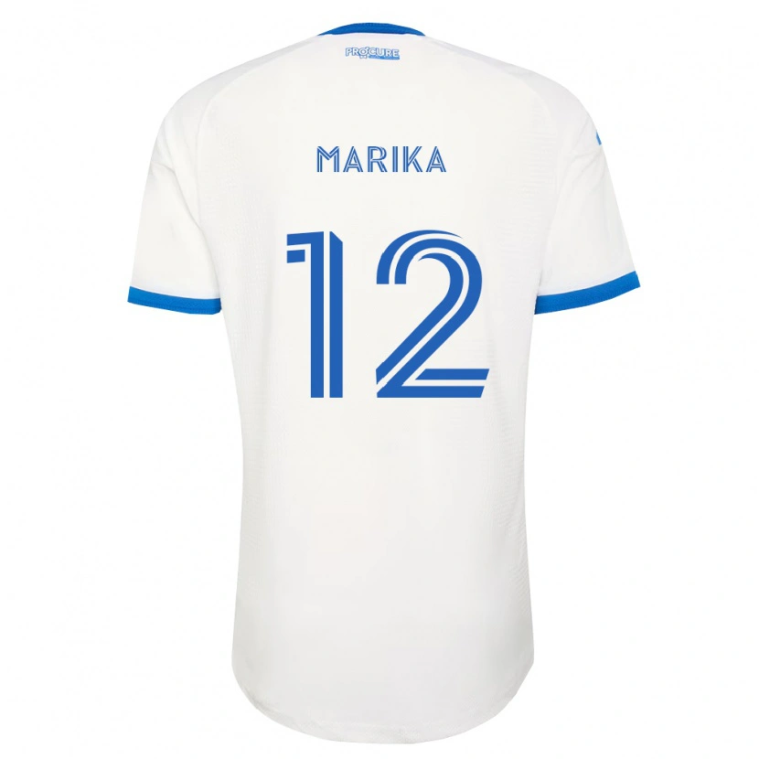 Danxen Mujer Camiseta Martineau Marika #12 Azul Cielo Blanco 2ª Equipación 2026/27 La Camisa