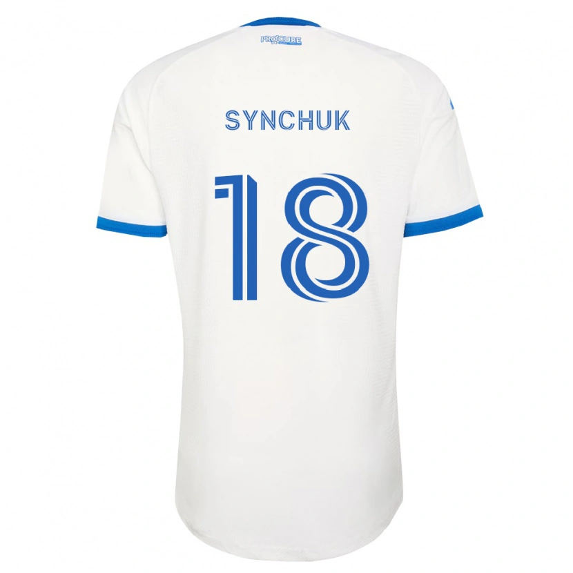 Danxen Mujer Camiseta Gennadiy Synchuk #18 Azul Cielo Blanco 2ª Equipación 2026/27 La Camisa