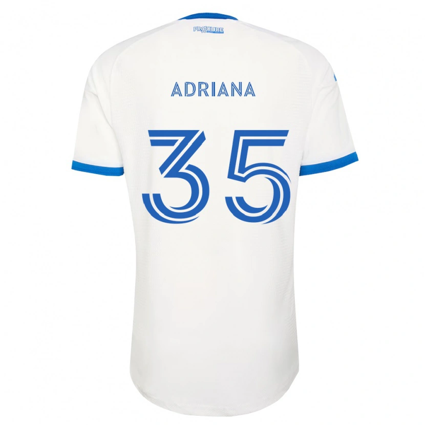 Danxen Mujer Camiseta Teoli Adriana #35 Azul Cielo Blanco 2ª Equipación 2026/27 La Camisa