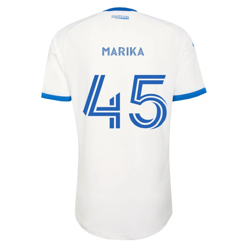 Danxen Mujer Camiseta Cregheur Marika #45 Azul Cielo Blanco 2ª Equipación 2026/27 La Camisa