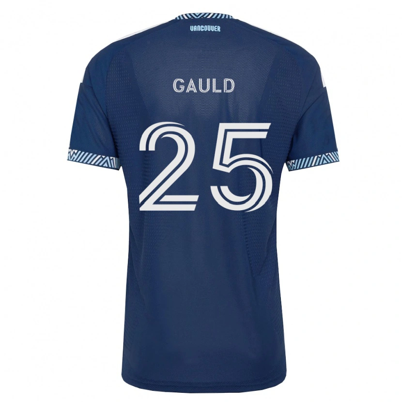 Danxen Mujer Camiseta Ryan Gauld #25 Azul Profundo Blanco 2ª Equipación 2026/27 La Camisa