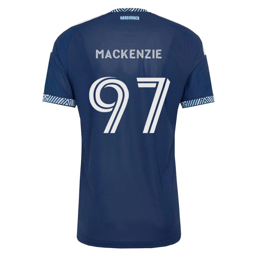 Danxen Mujer Camiseta Liam Mackenzie #97 Azul Profundo Blanco 2ª Equipación 2026/27 La Camisa