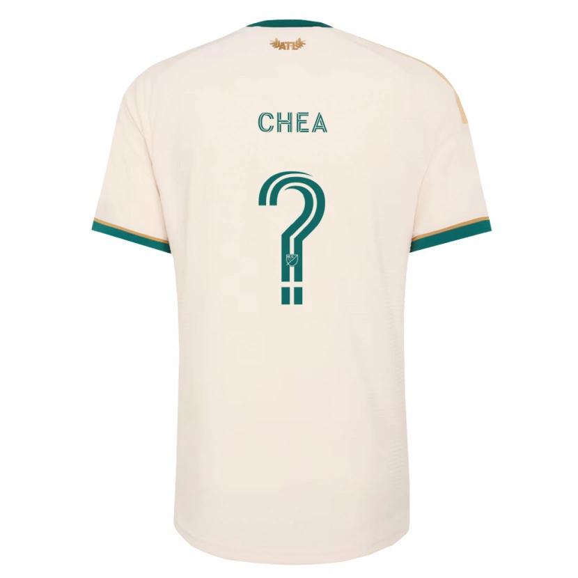 Danxen Mujer Camiseta Williver Chea #0 Verde Champán 2ª Equipación 2026/27 La Camisa
