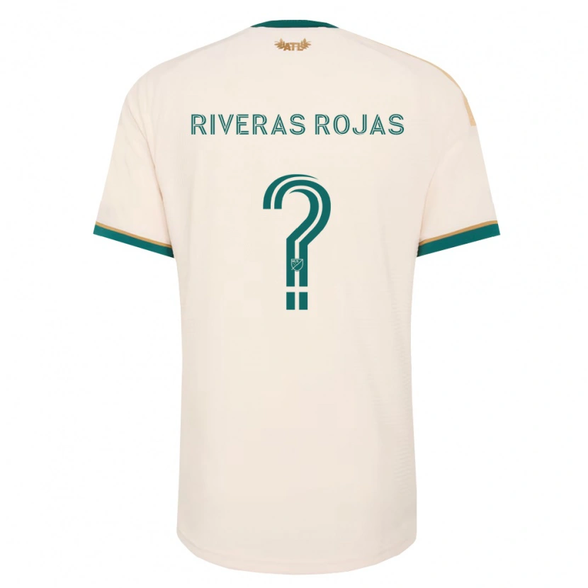 Danxen Mujer Camiseta Gonzalo Riveras Rojas #0 Verde Champán 2ª Equipación 2026/27 La Camisa
