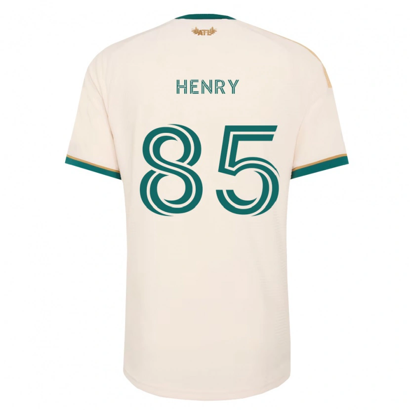 Danxen Mujer Camiseta Amir Henry #85 Verde Champán 2ª Equipación 2026/27 La Camisa