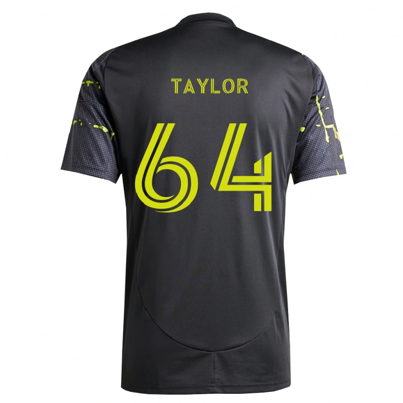 Danxen Mujer Camiseta Oneal Taylor #64 Amarillo Fluorescente Negro 2ª Equipación 2026/27 La Camisa