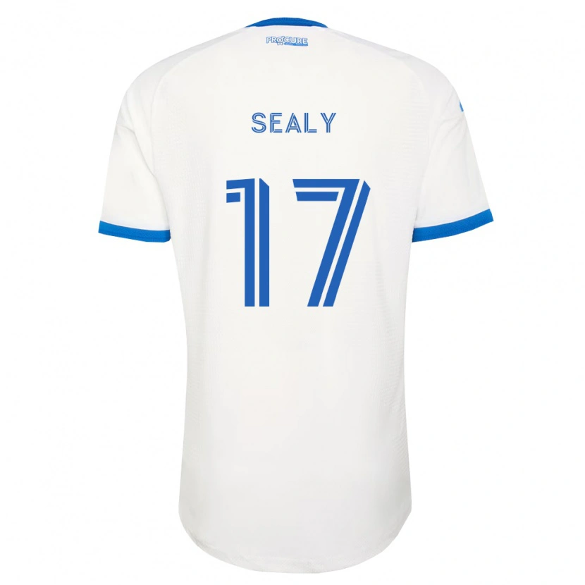 Danxen Mujer Camiseta Dante Sealy #17 Azul Cielo Blanco 2ª Equipación 2026/27 La Camisa