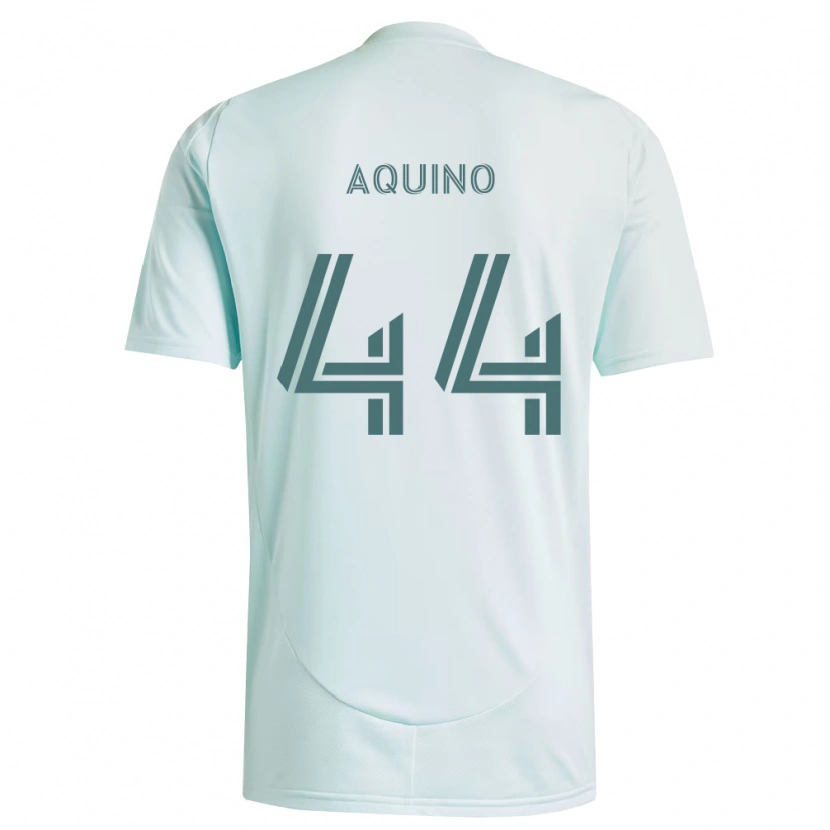 Danxen Mujer Camiseta Chris Aquino #44 Blanco Verde Claro 2ª Equipación 2026/27 La Camisa