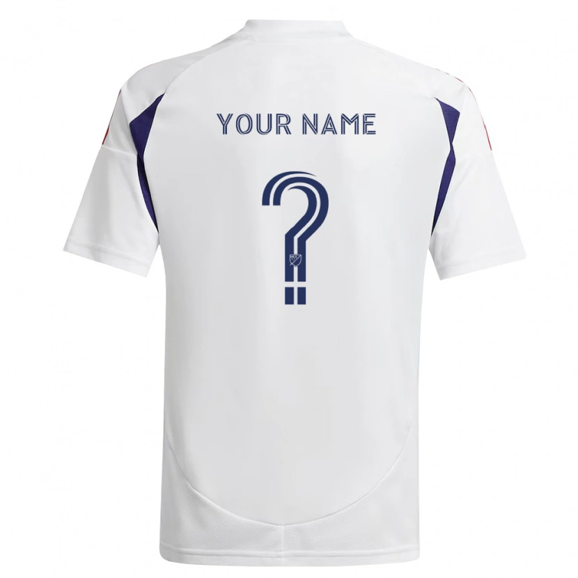 Danxen Mujer Camiseta Su Nombre #0 Azul Real Rojo Marrón 2ª Equipación 2026/27 La Camisa