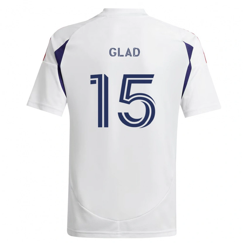 Danxen Mujer Camiseta Justen Glad #15 Azul Real Rojo Marrón 2ª Equipación 2026/27 La Camisa