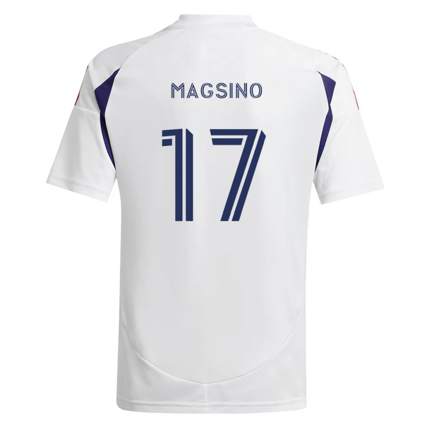 Danxen Mujer Camiseta Reignen Magsino #17 Azul Real Rojo Marrón 2ª Equipación 2026/27 La Camisa