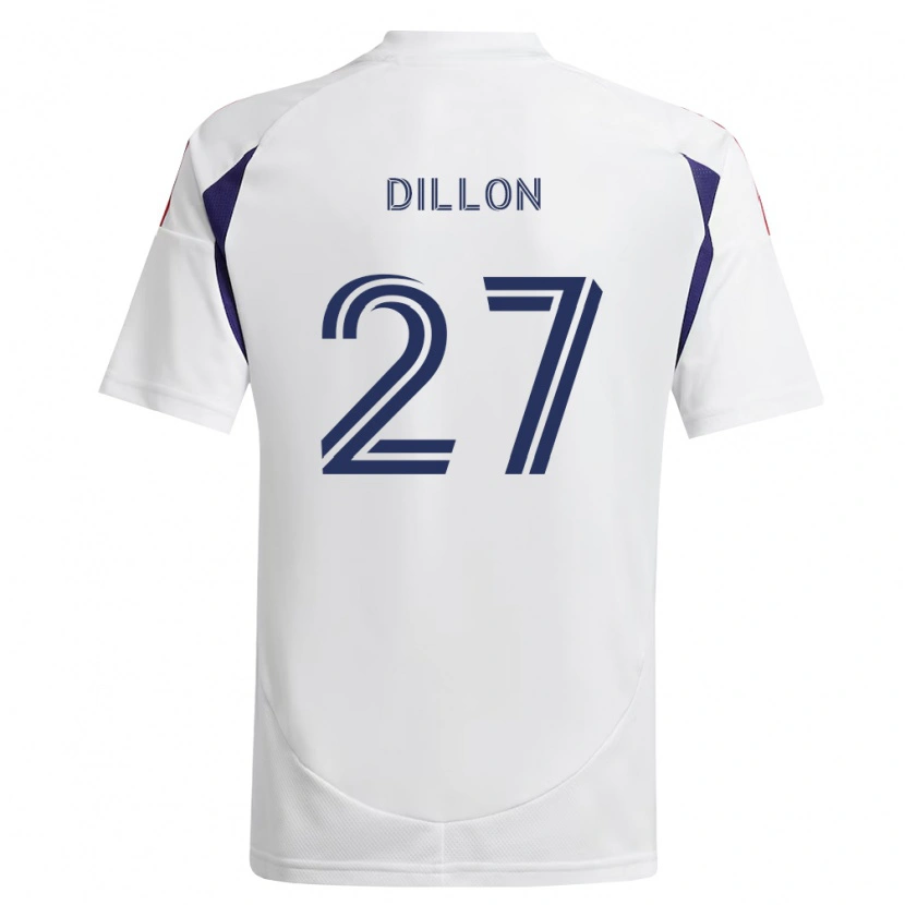 Danxen Mujer Camiseta Griffin Dillon #27 Azul Real Rojo Marrón 2ª Equipación 2026/27 La Camisa