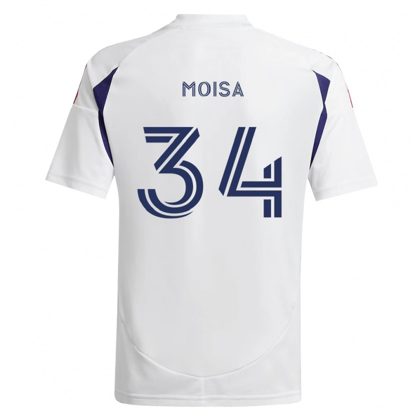Danxen Mujer Camiseta Luca Moisa #34 Azul Real Rojo Marrón 2ª Equipación 2026/27 La Camisa