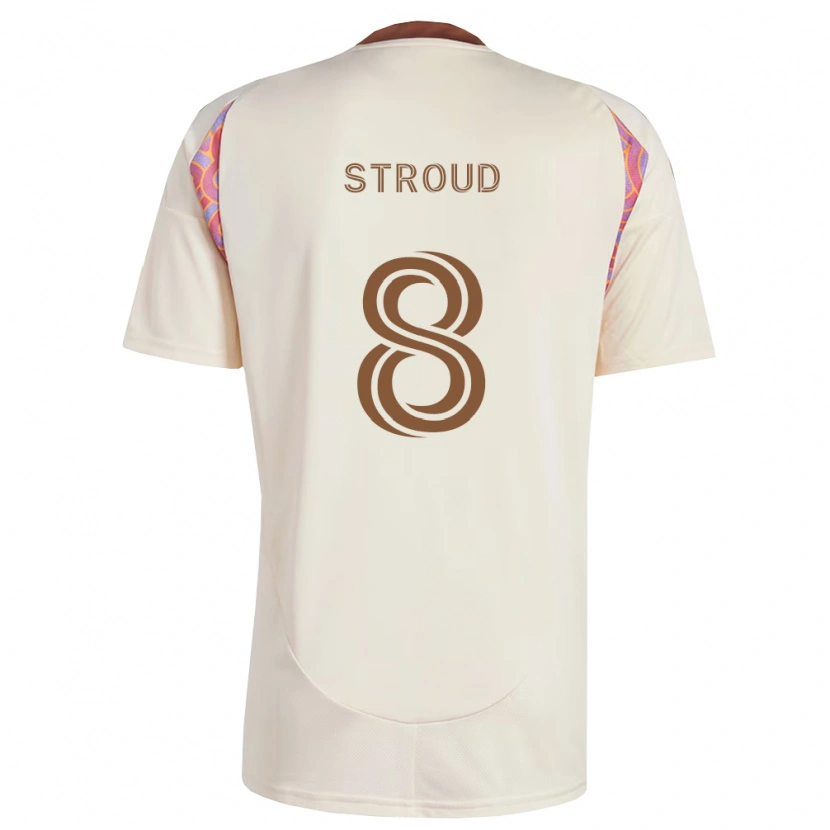 Danxen Mujer Camiseta Jared Stroud #8 Rosa Blanco Roto 2ª Equipación 2026/27 La Camisa