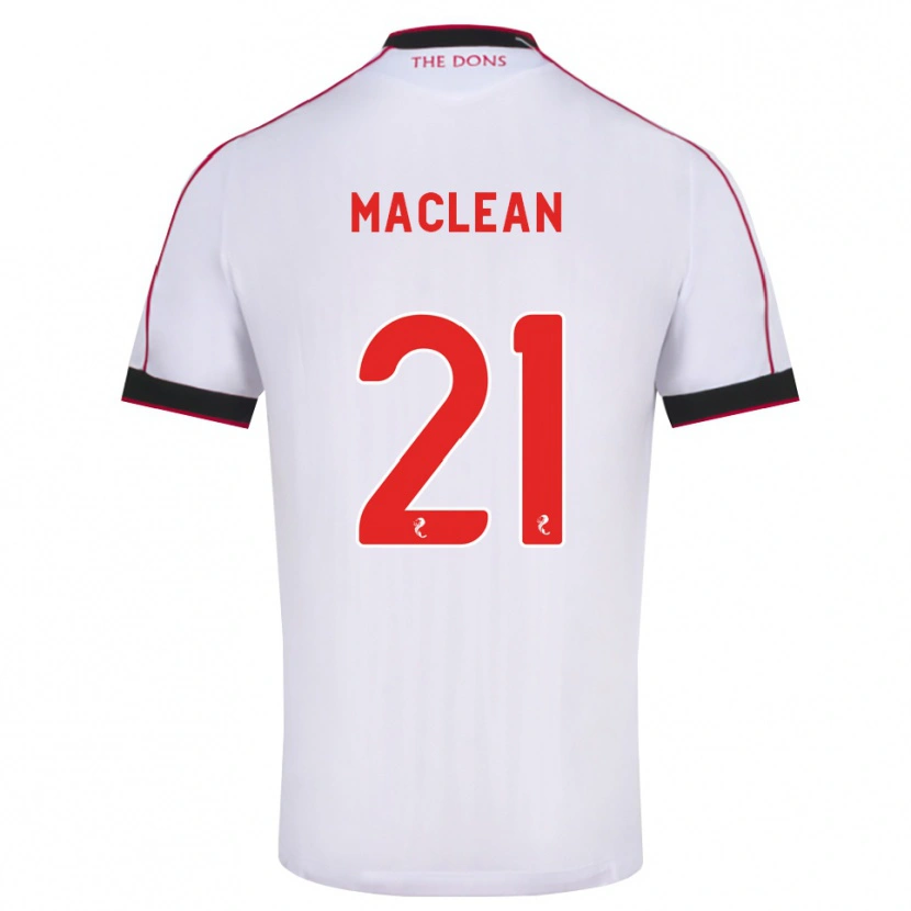 Danxen Mujer Camiseta Miriam Maclean #21 Negro Rojo Blanco 2ª Equipación 2026/27 La Camisa