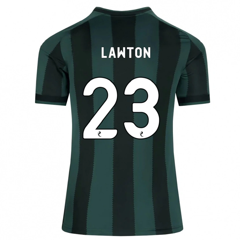 Danxen Mujer Camiseta Emma Lawton #23 Gris Pizarra Oscuro Negro 2ª Equipación 2026/27 La Camisa