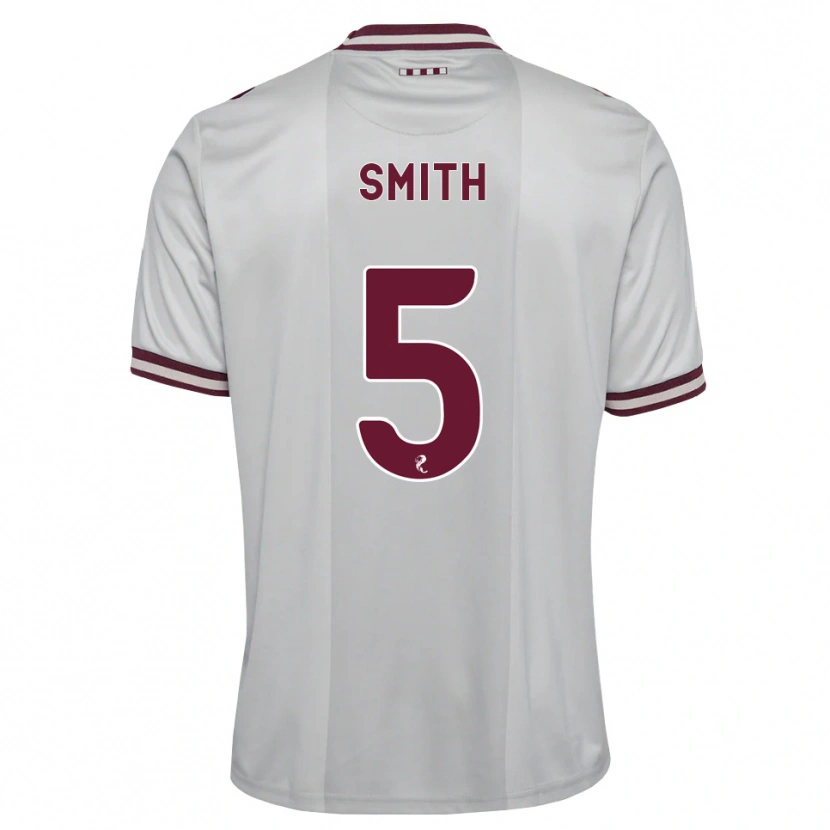 Danxen Mujer Camiseta Lucas Smith #5 Blanco Borgoña 2ª Equipación 2026/27 La Camisa