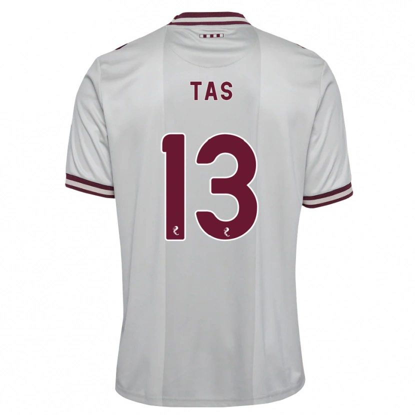 Danxen Mujer Camiseta Lyndon Tas #13 Blanco Borgoña 2ª Equipación 2026/27 La Camisa