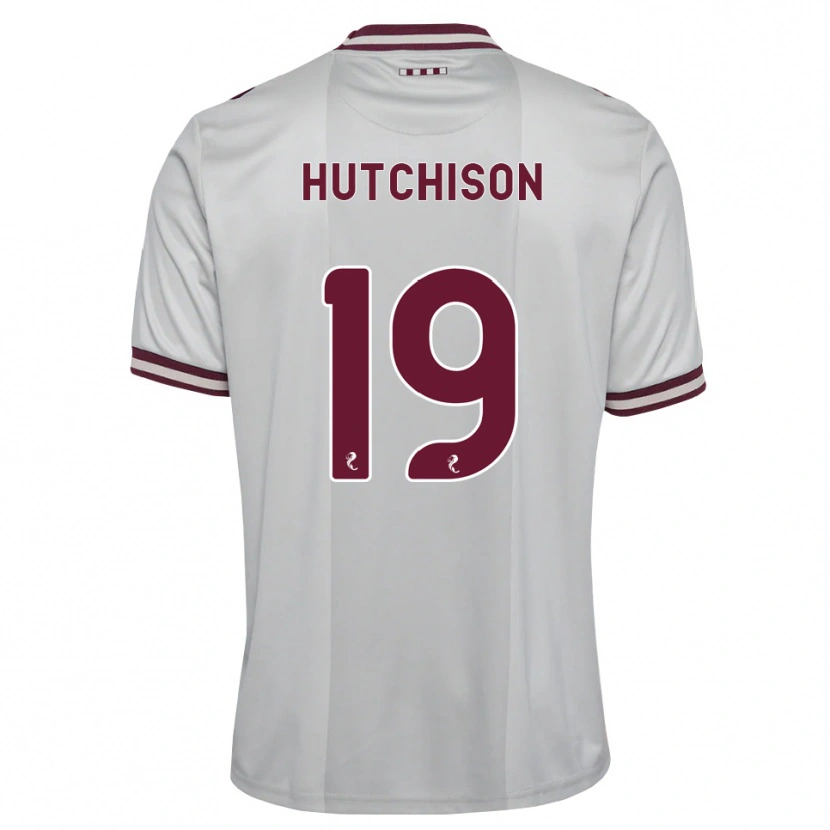 Danxen Mujer Camiseta Bayley Hutchison #19 Blanco Borgoña 2ª Equipación 2026/27 La Camisa