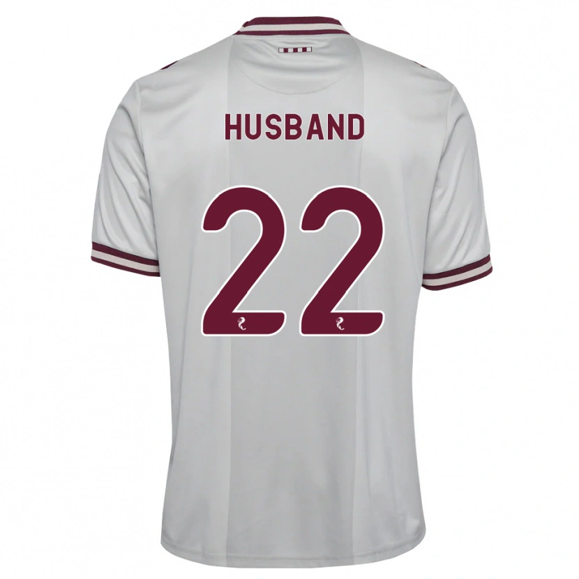Danxen Mujer Camiseta Jessica Husband #22 Blanco Borgoña 2ª Equipación 2026/27 La Camisa