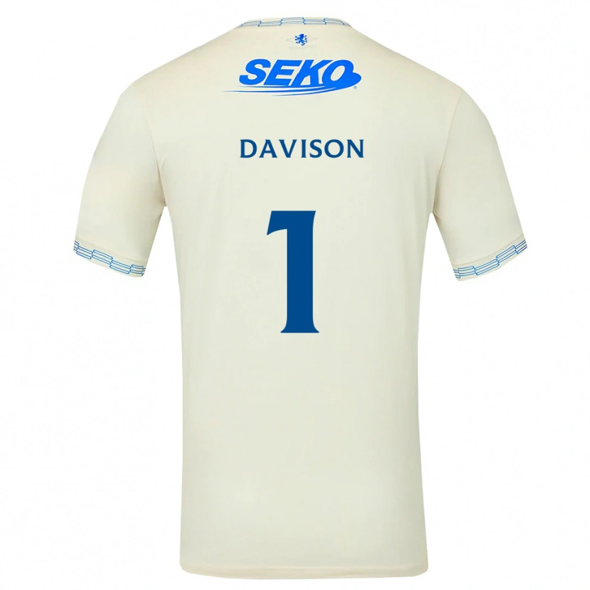 Danxen Mujer Camiseta Hannah Davison #1 Azul Cielo Profundo Blanco 2ª Equipación 2026/27 La Camisa