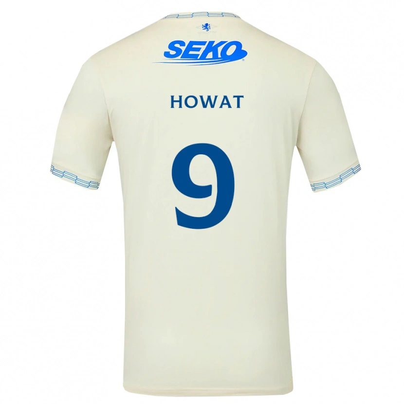 Danxen Mujer Camiseta Kirsty Howat #9 Azul Cielo Profundo Blanco 2ª Equipación 2026/27 La Camisa