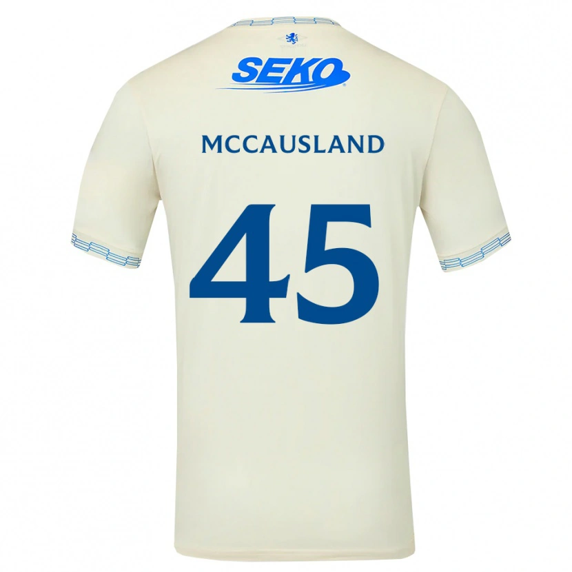 Danxen Mujer Camiseta Ross Mccausland #45 Azul Cielo Profundo Blanco 2ª Equipación 2026/27 La Camisa
