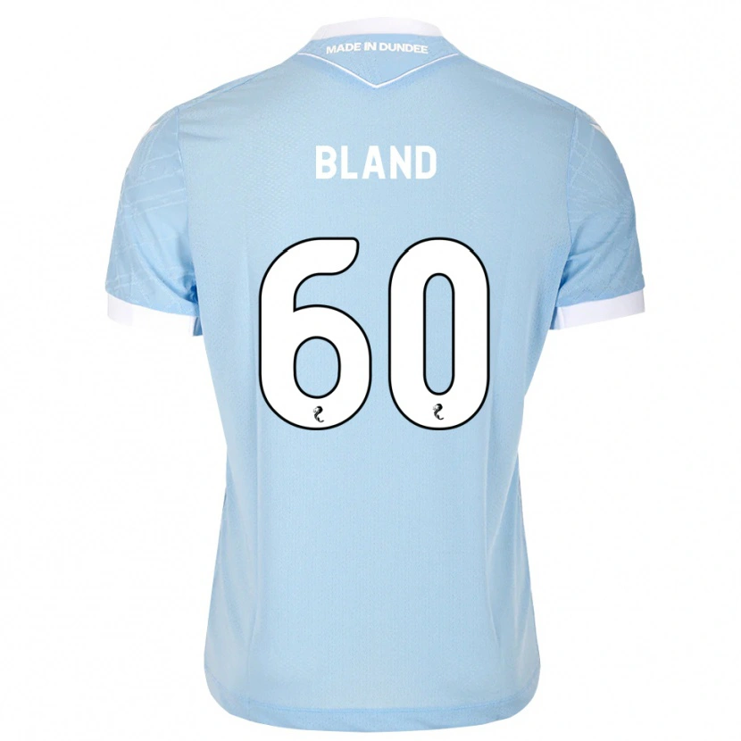 Danxen Mujer Camiseta Ryan Bland #60 Azul Cielo Claro Blanco 2ª Equipación 2026/27 La Camisa