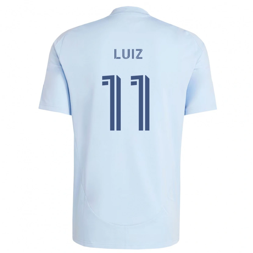 Danxen Mujer Camiseta André Luiz #11 Azul Claro Gris Claro 1ª Equipación 2026/27 La Camisa