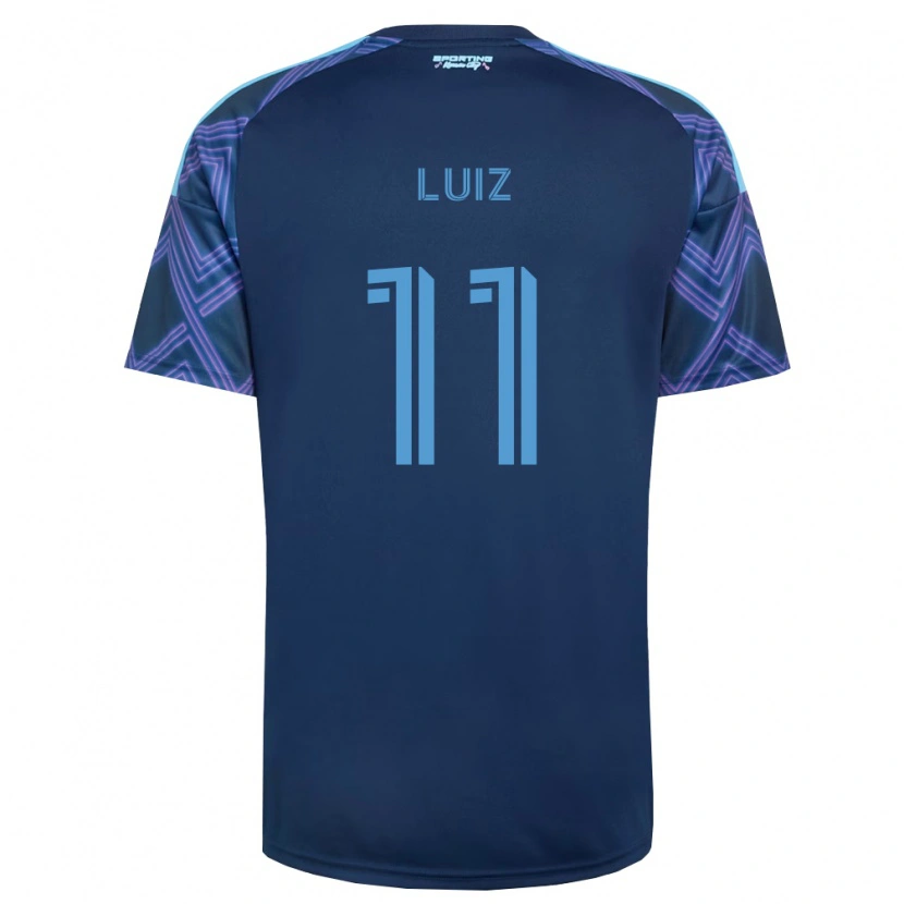Danxen Mujer Camiseta André Luiz #11 Azul Real Morado 2ª Equipación 2026/27 La Camisa