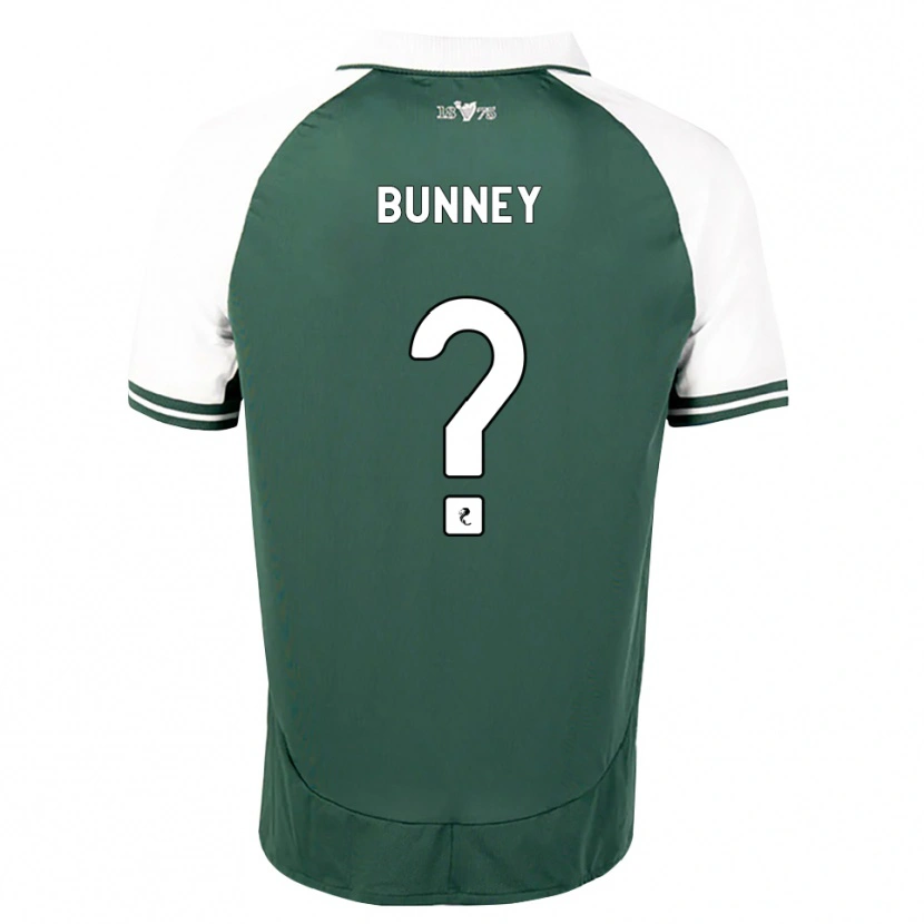 Danxen Niño Camiseta Jack Bunney #0 Verde Marino Blanco 1ª Equipación 2026/27 La Camisa
