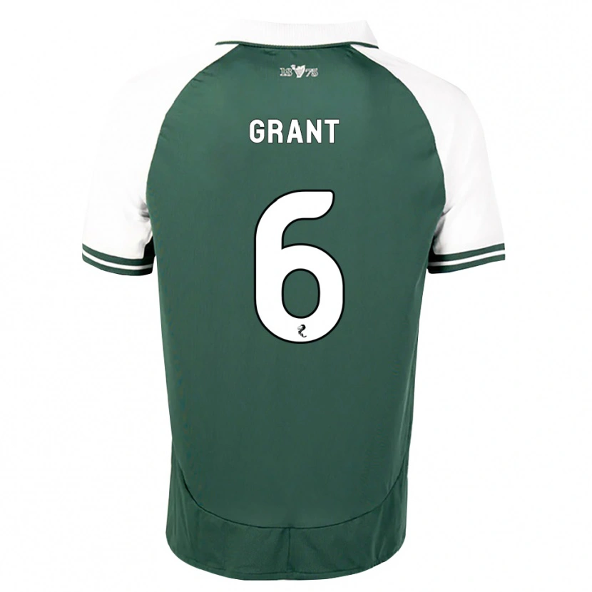 Danxen Niño Camiseta Ciara Grant #6 Verde Marino Blanco 1ª Equipación 2026/27 La Camisa