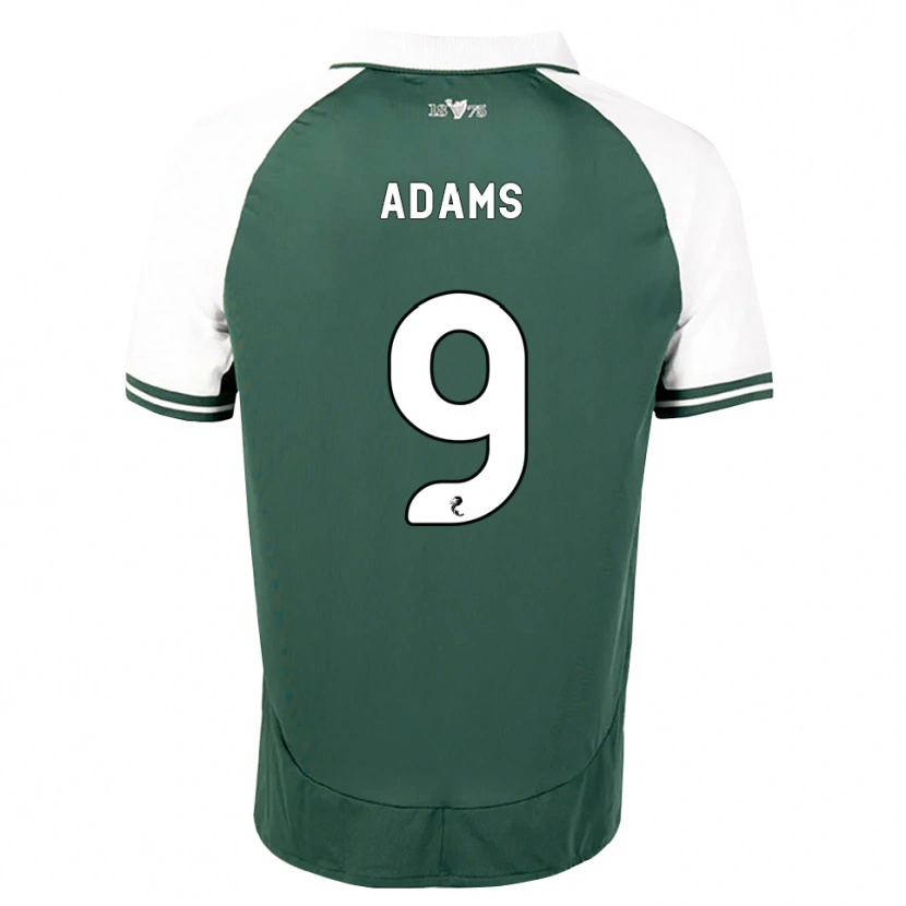 Danxen Niño Camiseta Eilidh Adams #9 Verde Marino Blanco 1ª Equipación 2026/27 La Camisa
