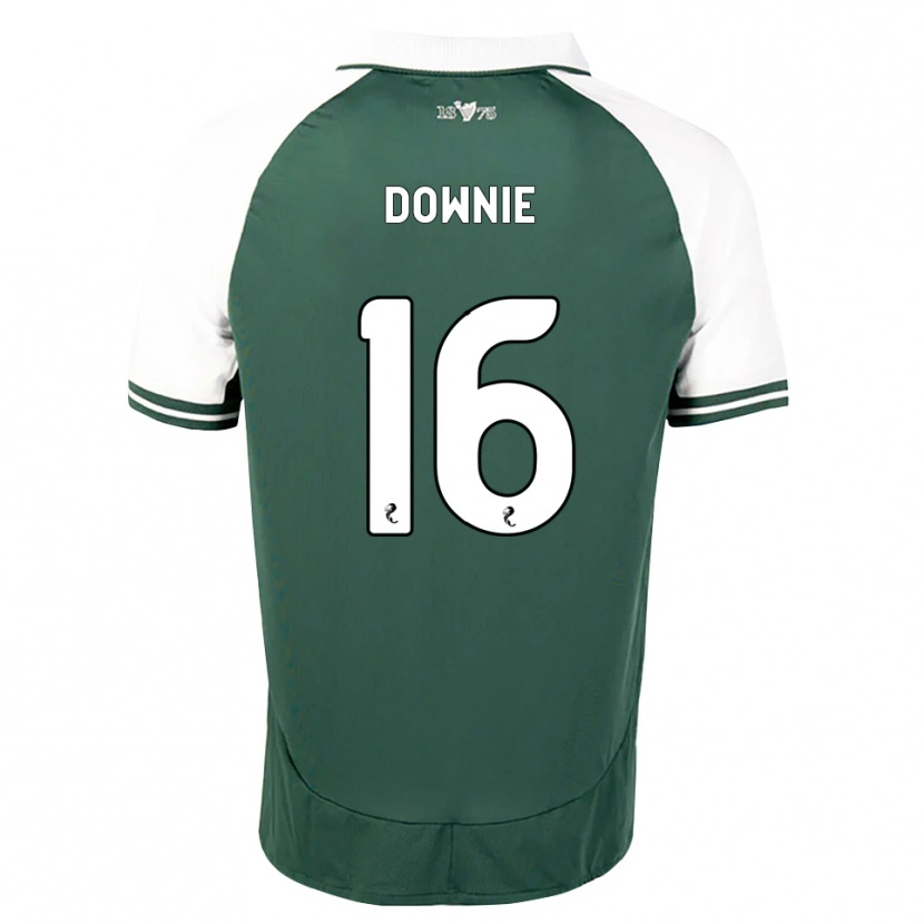 Danxen Niño Camiseta Reiss Downie #16 Verde Marino Blanco 1ª Equipación 2026/27 La Camisa