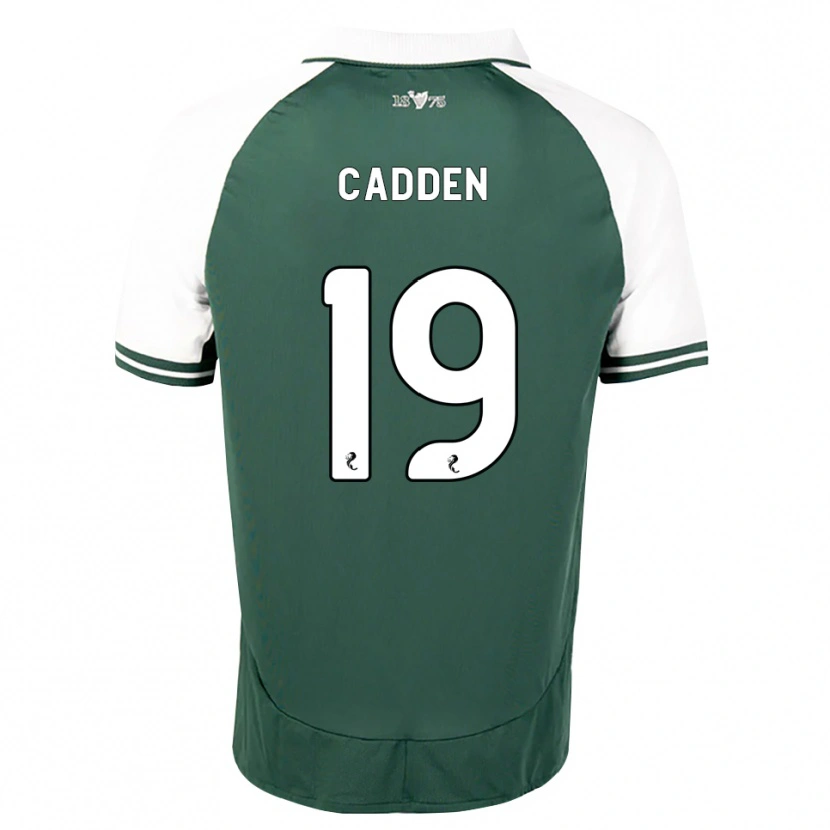 Danxen Niño Camiseta Nicky Cadden #19 Verde Marino Blanco 1ª Equipación 2026/27 La Camisa