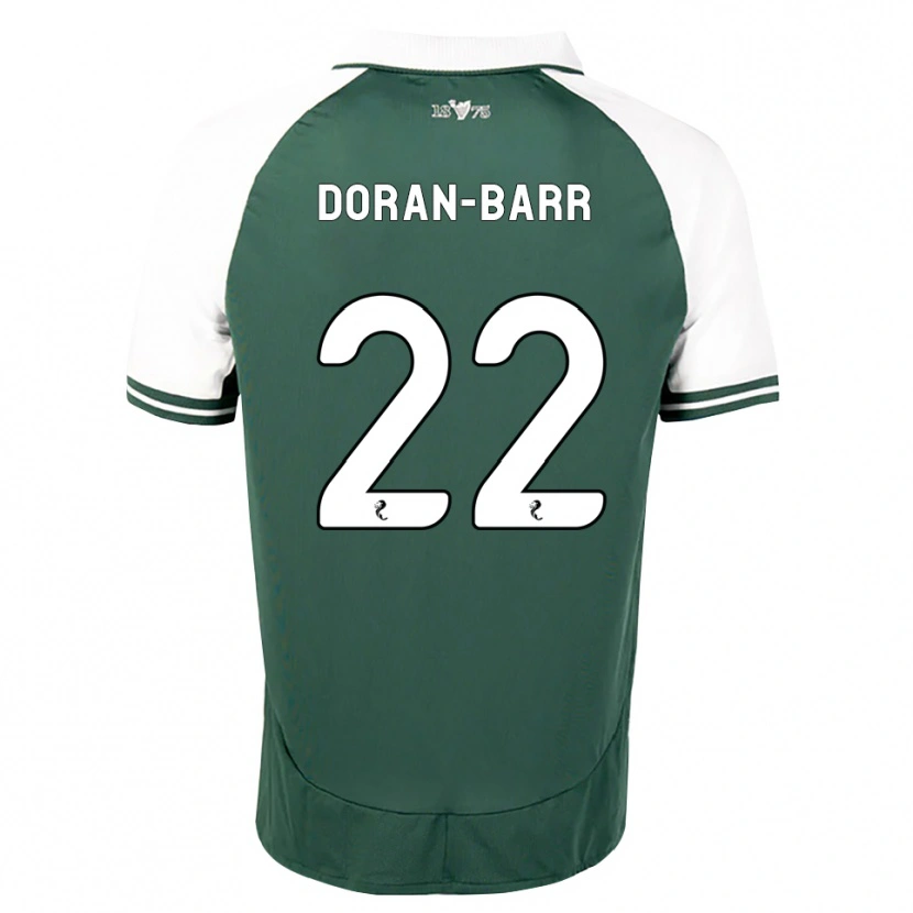 Danxen Niño Camiseta Lauren Doran-Barr #22 Verde Marino Blanco 1ª Equipación 2026/27 La Camisa