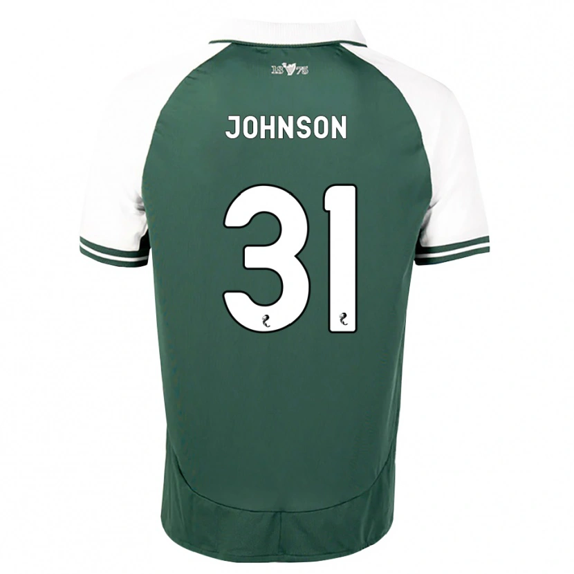 Danxen Niño Camiseta Murray Johnson #31 Verde Marino Blanco 1ª Equipación 2026/27 La Camisa