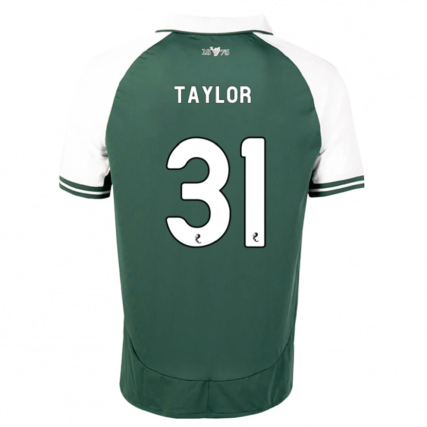 Danxen Niño Camiseta Linzi Taylor #31 Verde Marino Blanco 1ª Equipación 2026/27 La Camisa