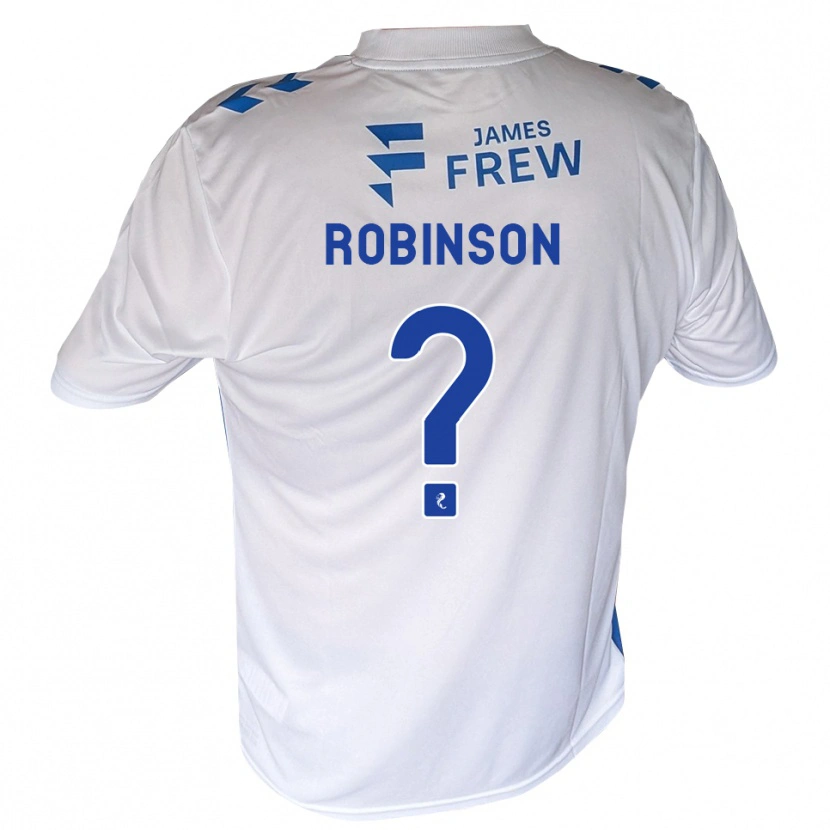 Danxen Niño Camiseta Abby Robinson #0 Azul Real Blanco 1ª Equipación 2026/27 La Camisa