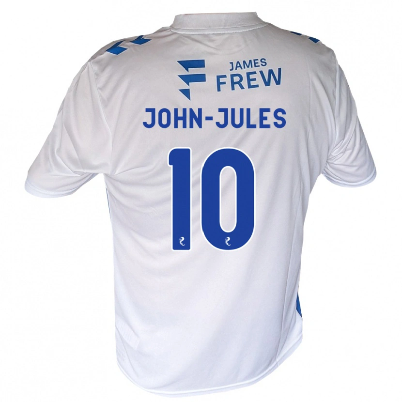 Danxen Niño Camiseta Tyreece John-Jules #10 Azul Real Blanco 1ª Equipación 2026/27 La Camisa