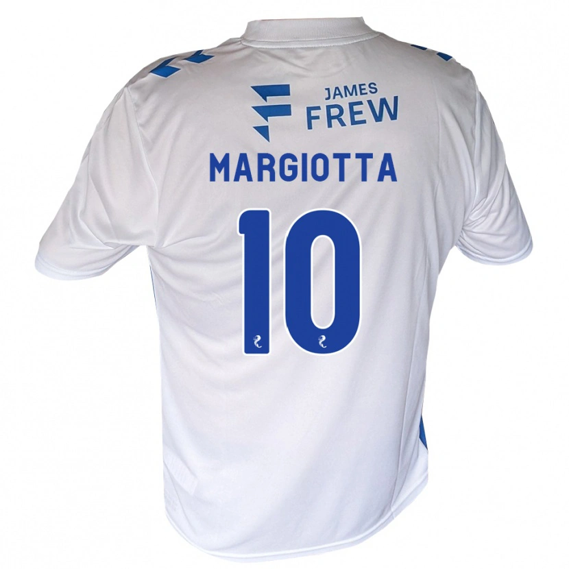 Danxen Niño Camiseta Remo Margiotta #10 Azul Real Blanco 1ª Equipación 2026/27 La Camisa
