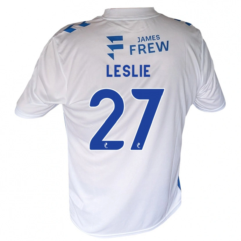 Danxen Niño Camiseta Kian Leslie #27 Azul Real Blanco 1ª Equipación 2026/27 La Camisa