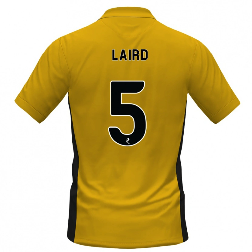 Danxen Niño Camiseta Summer Laird #5 Naranja Negro 1ª Equipación 2026/27 La Camisa