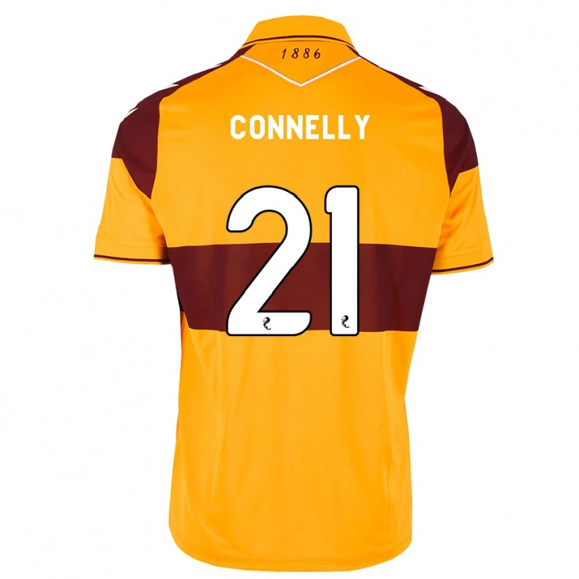 Danxen Niño Camiseta Matty Connelly #21 Granate Naranja 1ª Equipación 2026/27 La Camisa