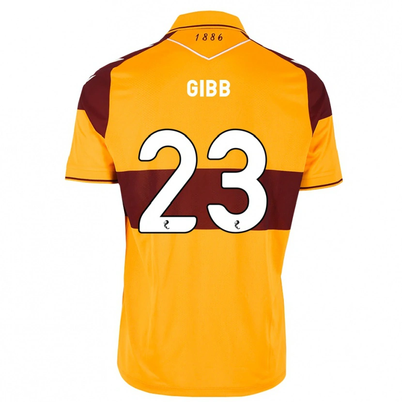 Danxen Niño Camiseta Sarah Gibb #23 Granate Naranja 1ª Equipación 2026/27 La Camisa