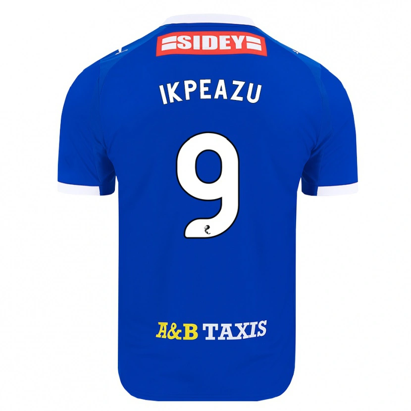 Danxen Niño Camiseta Uche Ikpeazu #9 Azul Rojo Amarillo 1ª Equipación 2026/27 La Camisa