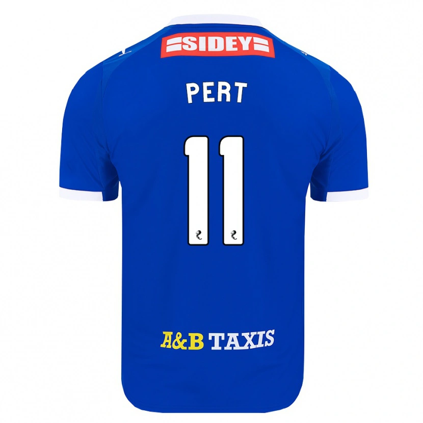 Danxen Niño Camiseta Bailey Pert #11 Azul Rojo Amarillo 1ª Equipación 2026/27 La Camisa
